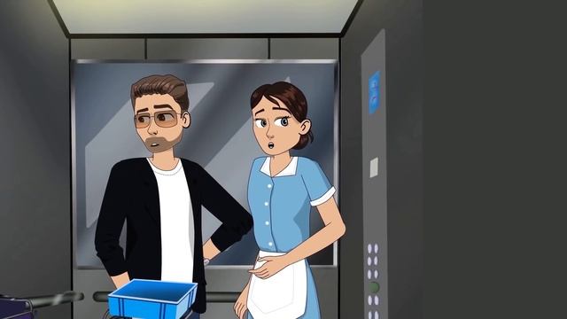 Got Stuck In An Elevator With A Guy смотреть онлайн