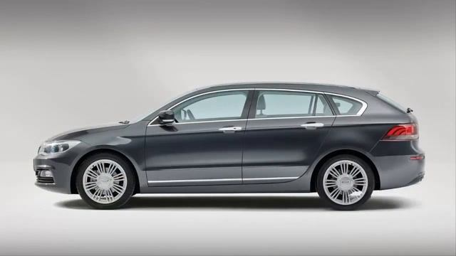 2013 Qoros 3 Estate Concept HD смотреть онлайн