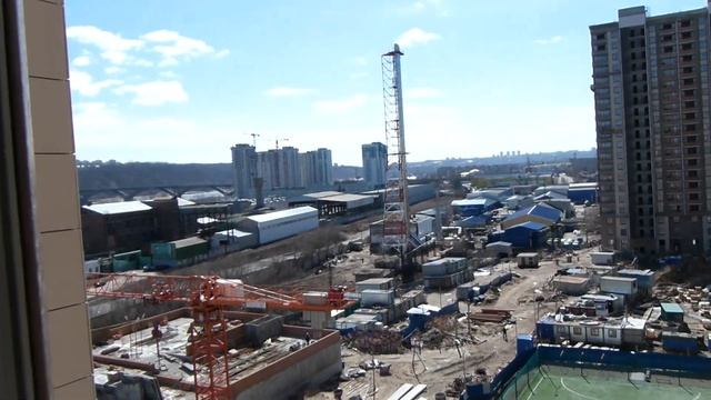 ЖК "Жюль Верн". Двухкомнатная квартира на 9 этаже. Вид во двор. смотреть онлайн