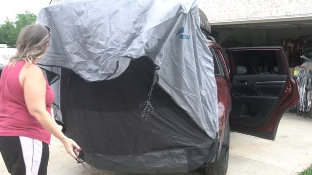 Platform Bed Build for Car Camping & Car Tent Install смотреть онлайн