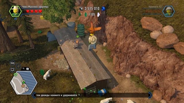 Прохождение LEGO City Undercover [Часть 14] Весёлая ферма смотреть онлайн