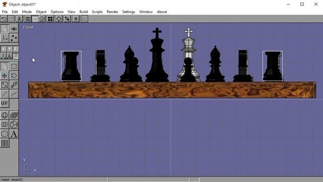 Anim8or Tutorial Modelar Un Ajedrez Y Descargar PDF Y PDO Download Papercraft Modelismo