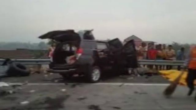 Kecelakaan Maut Di Tol Sumo Gresik, 5 Orang Dinyatakan Meninggal Dunia