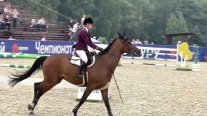 Конкур 140 см, Анастасия Макаренко и Кунг ФУ