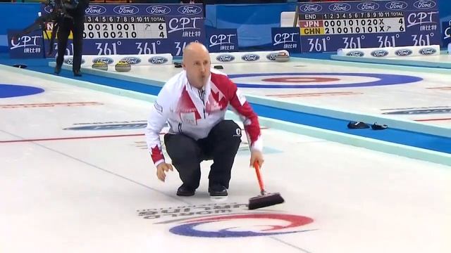 CURLING: SCO-CAN World Men's Chp 2014 Draw 16 - HIGHLIGHTS смотреть онлайн