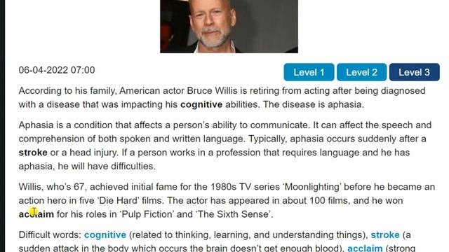 İNGİLİZCE GÜNCEL HABER ÇEVİRİSİ | BRUCE WILLIS - RUSYA VE BALTIK ÜLKELERİ смотреть онлайн
