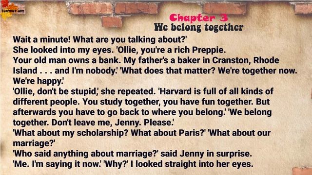 We Belong Together Love Story - Chapter 3 Oxford Bookworms 3 | Learn English through Story смотреть онлайн