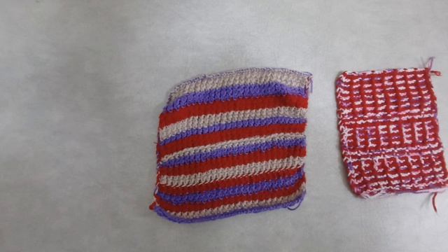 Вязание: два новых образца🧶