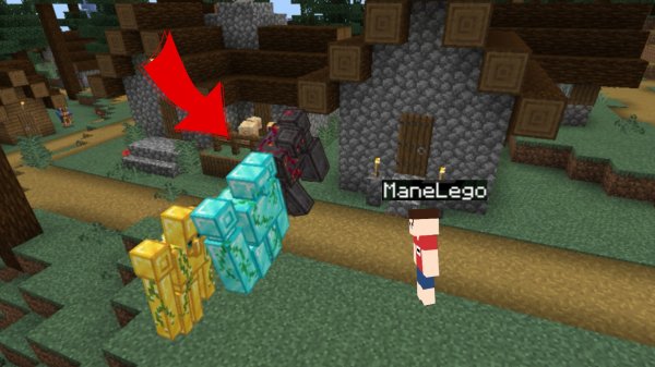 Откуда в нашей деревне появились эти големы в Майнкрафте | ManeLego minecraft