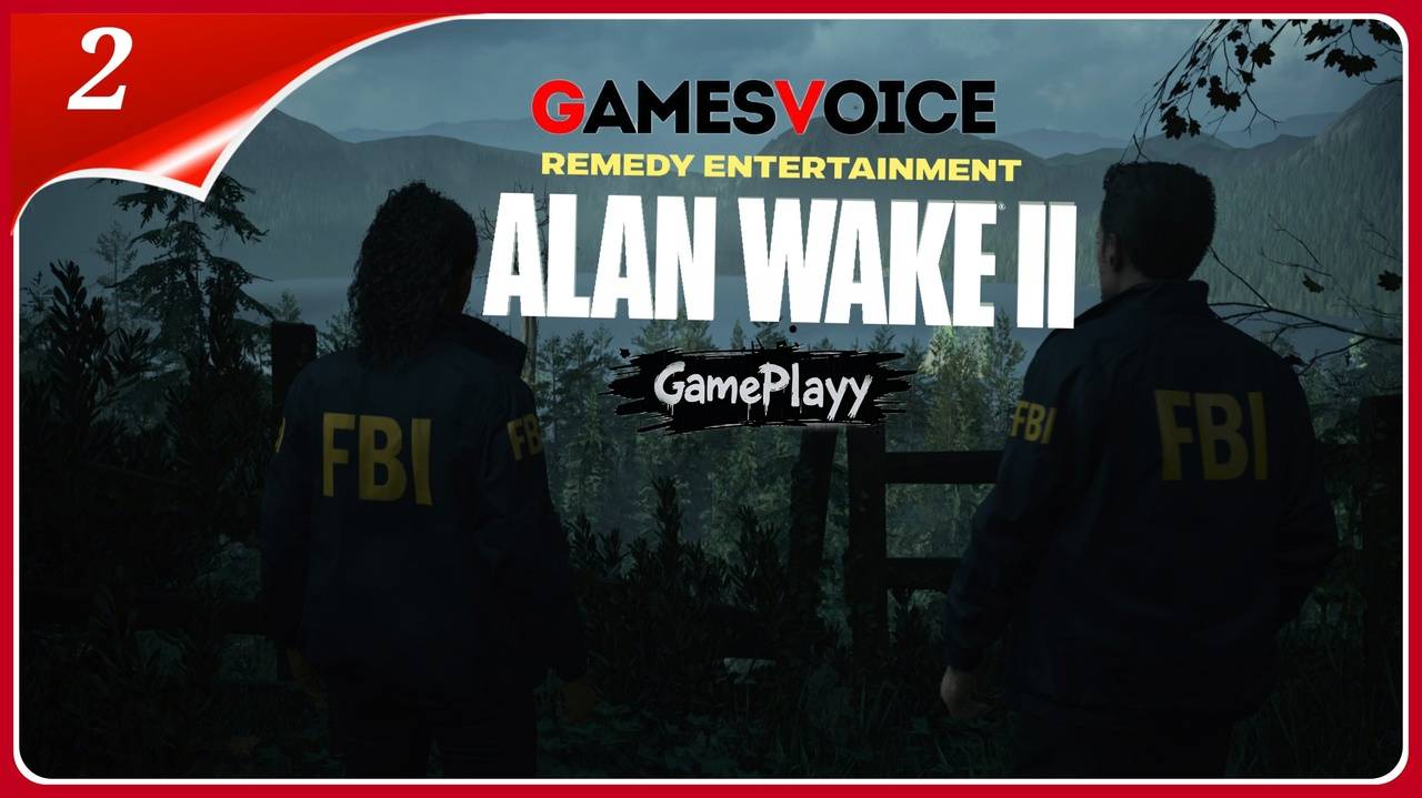 Alan Wake 2 Хоррор | Alan wake 2 русская озвучка Gamesvoice | прохождение часть 2 смотреть онлайн