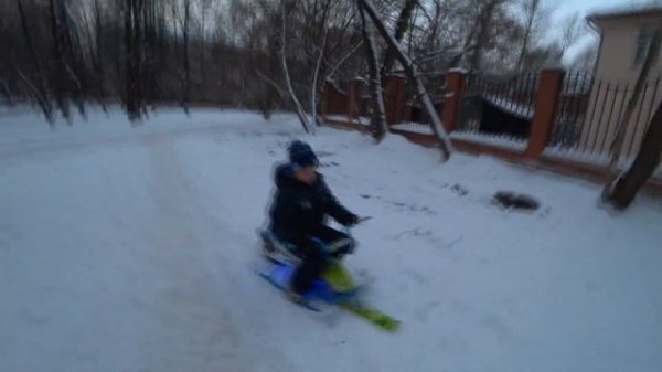 ЭЛЕКТРОСНЕГОКАТ для детей! НОВЫЙ ТРЕНД ГОДА!