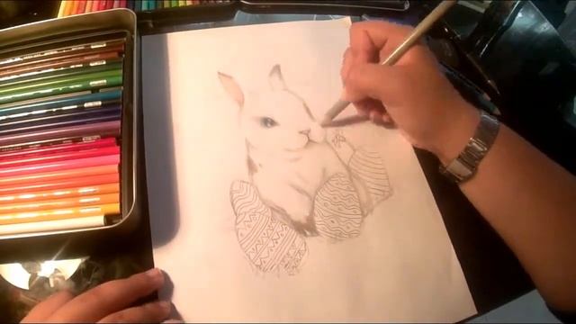 SPEED Drawing Lapin de Pâque смотреть онлайн