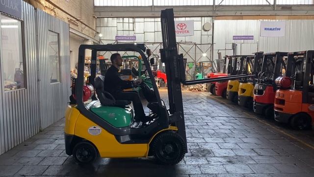 Вилочный автопогрузчик Komatsu FG15T-20 смотреть онлайн