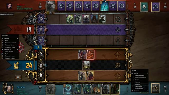 [Gwent] Nilfgaard Counter-Intel vs Skellige Bears смотреть онлайн
