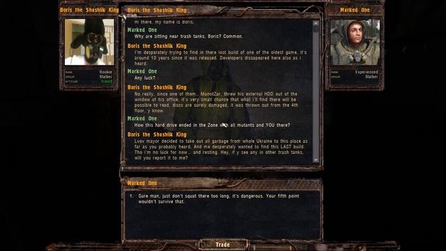 STALKER Lost Alpha Developers Cut - Life of Boris Easter Egg смотреть онлайн