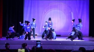 Танец "Полиция", хип-хоп, школа танцев "Координация