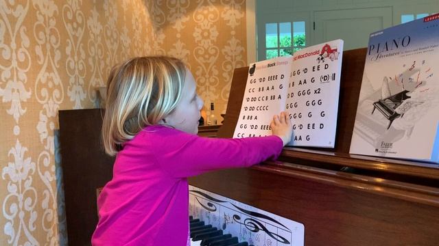 Charlotte ~ Looking Through the Beginner Piano Book by Cascade Method (Tara Boykin)