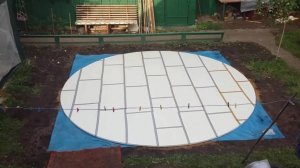 Каркасный бассейн: площадка для установки. Выравнивание основания под бассейн