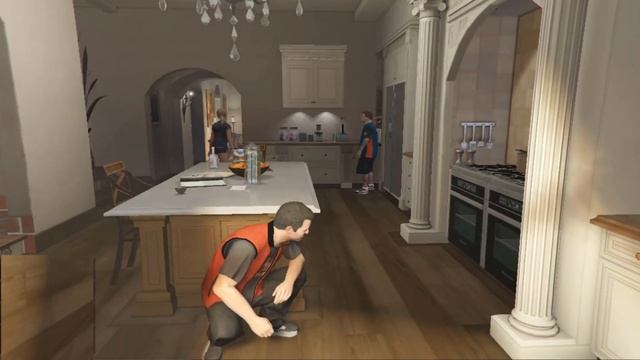 GTA 5 - Michael Caught TRACEY AND JIMMY (dirty secret scene) - What Tracey and Jimmy do смотреть онлайн