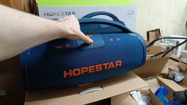 КОЛОНКА HOPESTAR A 65 синего цвета 🔥 Видеоотчет г. Каме смотреть онлайн