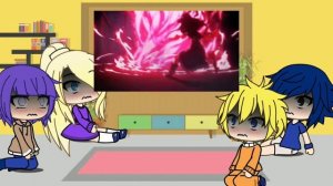 🤍реакция Наруто на прошлую жизнь сакуры/незуко.+Ино,Хината🖤