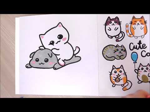 How To Draw A Cat Step By Step Cat Drawing Easy смотреть онлайн
