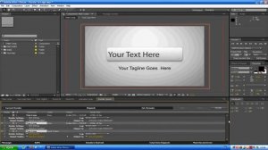 Как сохранить видео/проект в Adobe After Effects