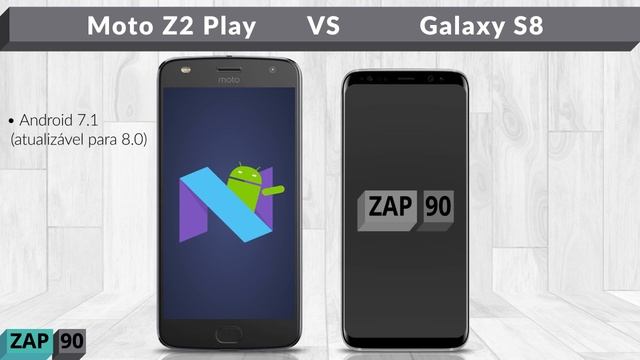 Moto Z2 Play vs S8 (Comparativo em 3 minutos) смотреть онлайн