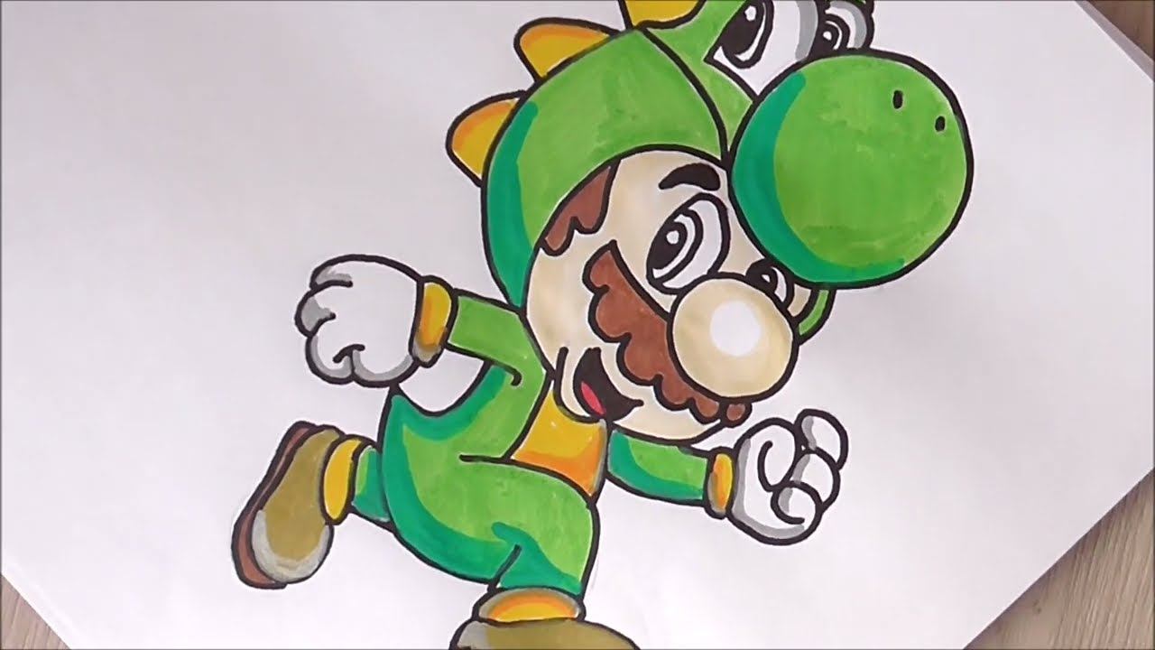 Drawing Super Mario смотреть онлайн
