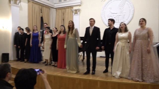 "Time To Say Goodbye" Заключительный номер концерта вокальных ансамблей класса О.В. Нестеровой смотреть онлайн