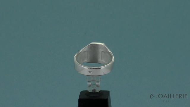 www.e-joaillerie.com - Chevalière argent massif et diamant 0,02 carat смотреть онлайн