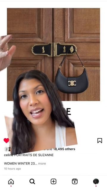 NEW CELINE HANDBAG ✨ Ava Triomphe 😍 Should this be my next handbag?! #celine #newrelease смотреть онлайн