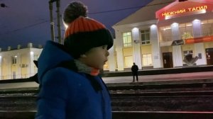 Электричка. Железная дорога для детей. Вокзал