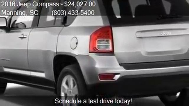 2016 Jeep Compass Latitude 4dr SUV for sale in Manning, SC 2 смотреть онлайн