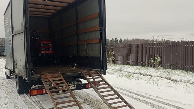 Привезли минитрактор TZR T15