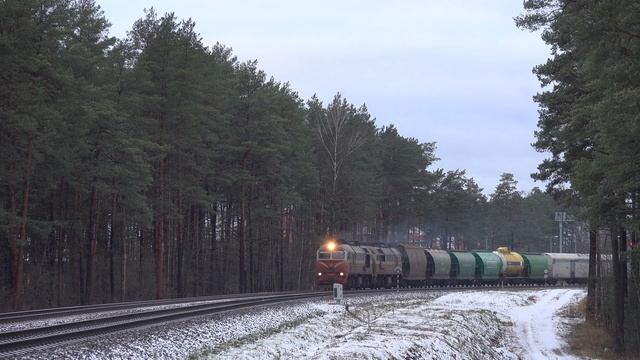 Тепловозы 2М62К-0488 и 2М62К-0927 / Diesel locomotives 2M62K-0488 and 2M62K-0927 смотреть онлайн