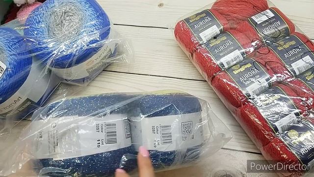 Запасы пряжи на 2024 год 5 серия Моточная пряжа упаковками и то, что не вошло в другие части