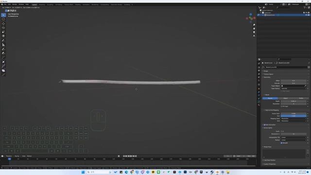 blender how to convert curve to mesh смотреть онлайн