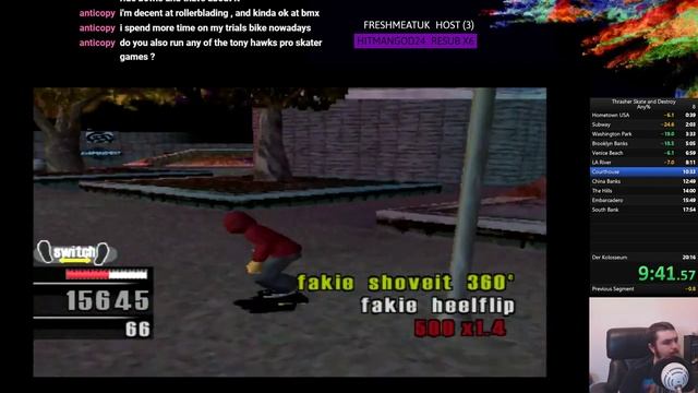 Thrasher Skate and Destroy Speedrun NG - (19:02:78) смотреть онлайн