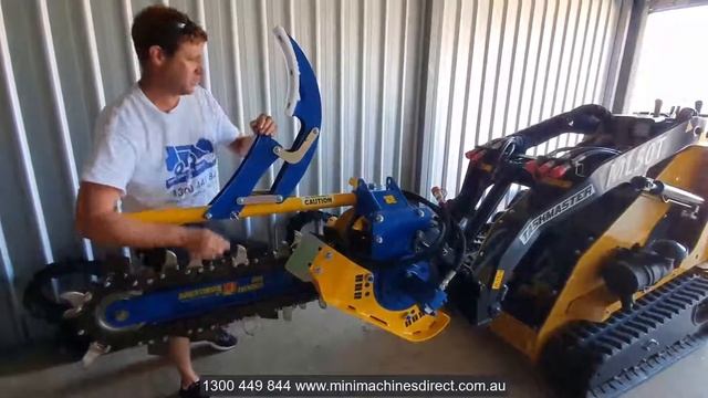 Mini Machines Direct - Trencher Features and benefits смотреть онлайн
