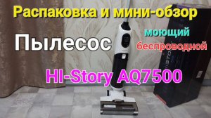 Пылесос Hi story AQ7500 Распаковка и мини-обзор