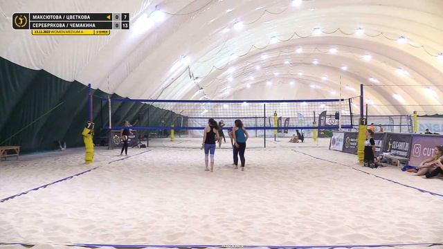 Четвертьфинал: Максютова / Цветкова VS Серебрякова / Чемакина | WOMEN MEDIUM A - 13.11.2022 смотреть онлайн