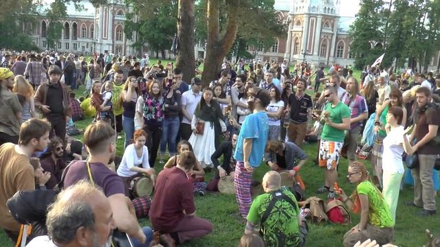 хиппи фестиваль в царицыно 1 июня 2015 года 1 часть смотреть онлайн