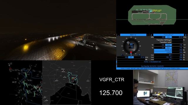 [BN/EN] VATSIM ATC - NO RADAR DHAKA - REAL OPS Controlling DHAKA ACC. Dhaka control 125.700! смотреть онлайн