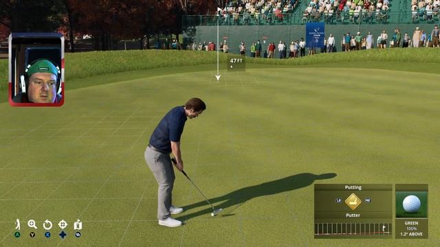 ea sports pga tour 2023 career mode ep 47 Putting MASTERCLASS смотреть онлайн