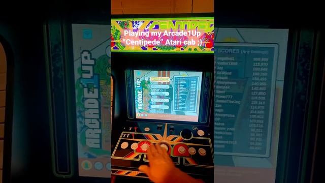 Playing my #Arcade1Up #Centipede #Atari #arcade #cabinet 🕹 #gaming #cab #homearcade #a1up #fun смотреть онлайн