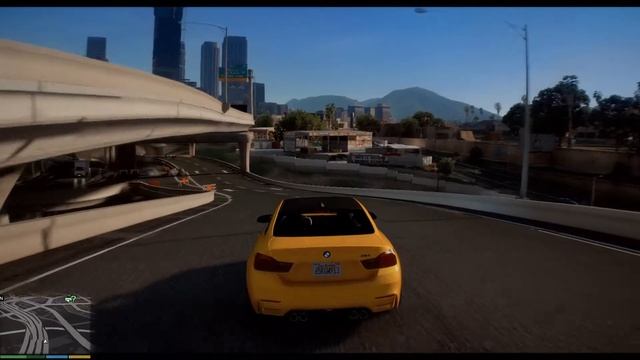 GTA 5 Ultra Graphics Gameplay - Corvette Z06 - BMW M4 - Audi RS7 смотреть онлайн