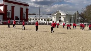 Показательное выступление по фланкировке - мастерского владения казачьей шашкой
