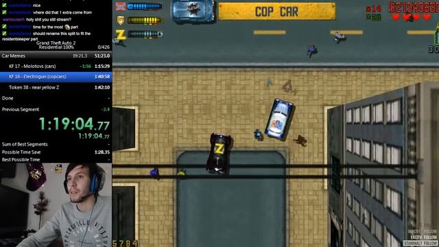 GTA 2 - Residential 100% Speedrun In 2:31:10