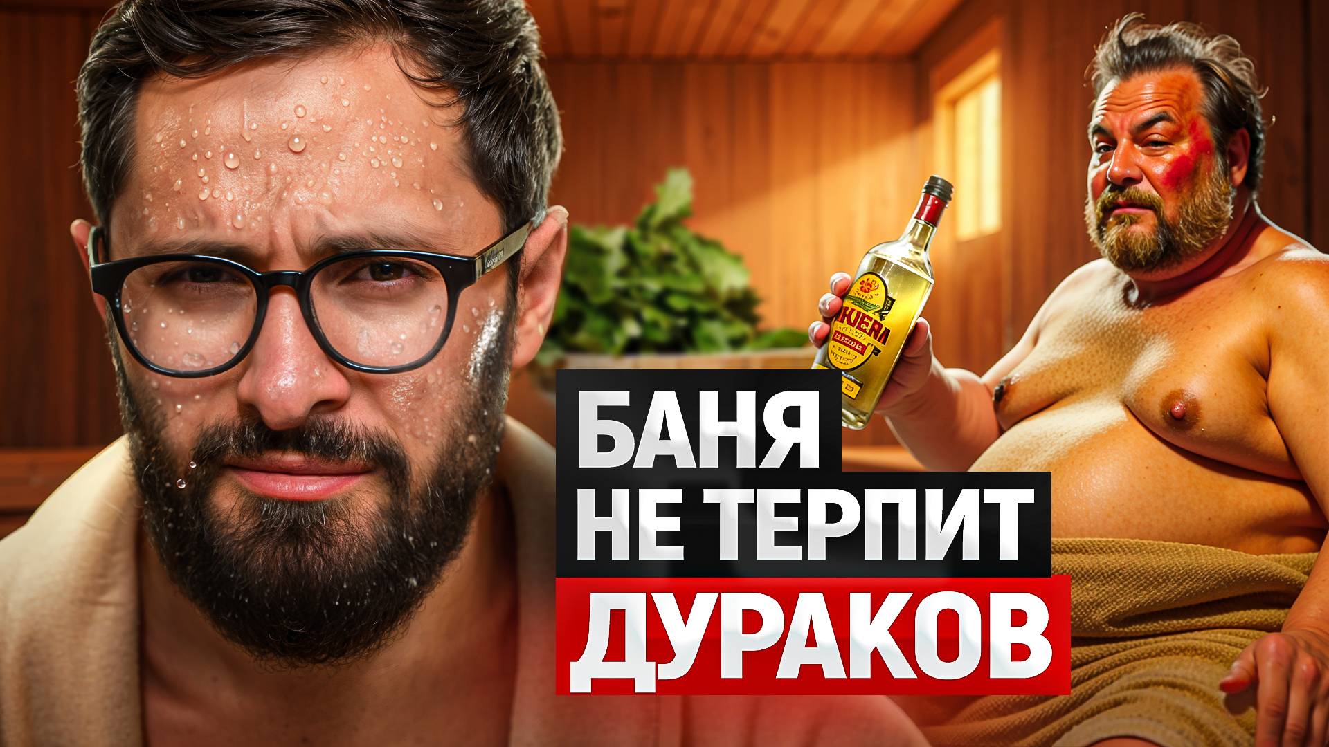 Главные ошибки мужчин в бане. Не навреди себе!